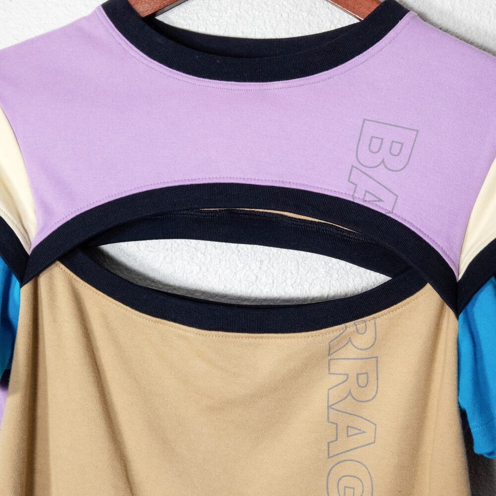 Barragan Multicolor Brazos Baby T-shirt Size XL - Picture 3 of 8